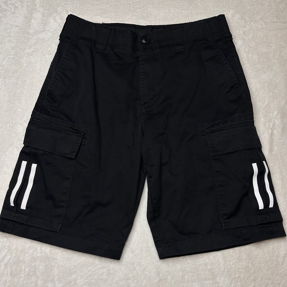 Lands' End Other - Lands End Men's 30 Black Cargo Traditional Fit Flat Front Shorts Casual